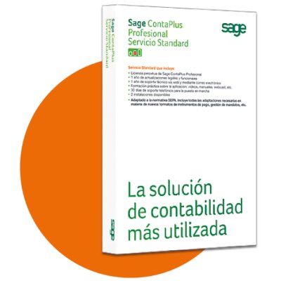 Sage Contaplus Profesional Servicio Standard